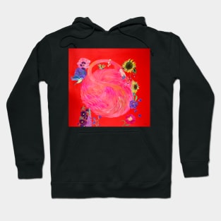 Flamingo Fantasy Hoodie